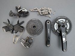 sada Shimano Acera/Alivio 3x9