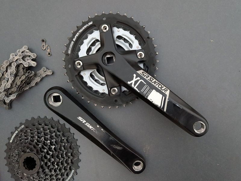 sada Shimano Acera/Alivio 3x9