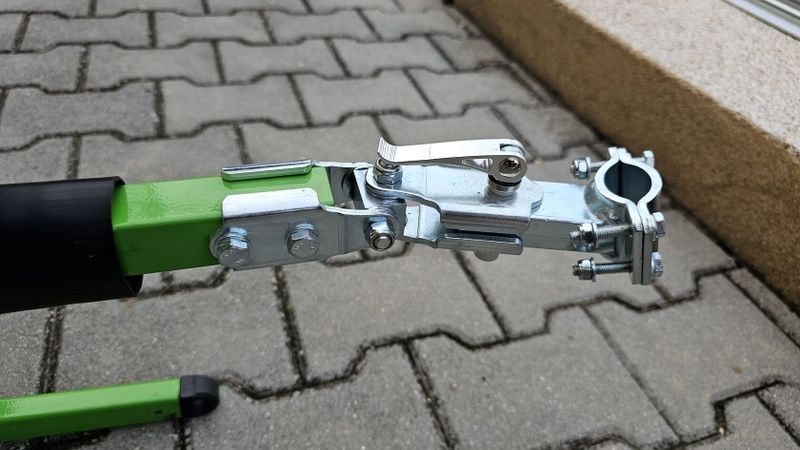 Tažná tyč za kolo, zelená 