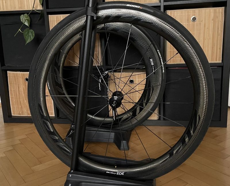 Zipp 303 808 Firecrest / pláště Continental / Shimano Sram 11s
