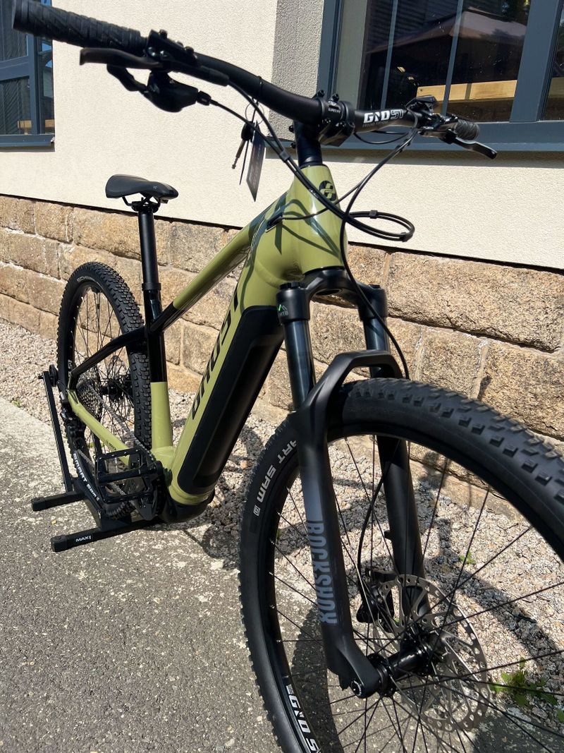 Horské elektrokolo GHOST E-Teru Pro Light Khaki/Black - M