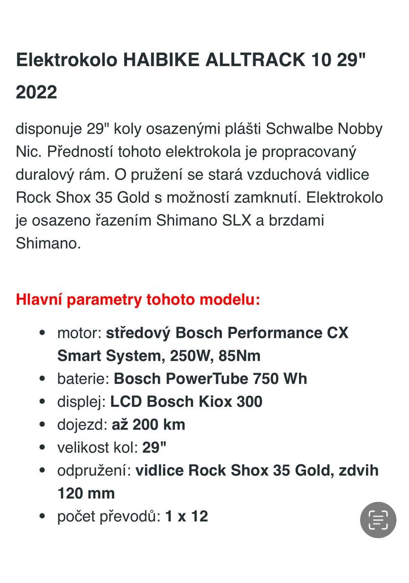 HAIBIKE ALLTRACK 10