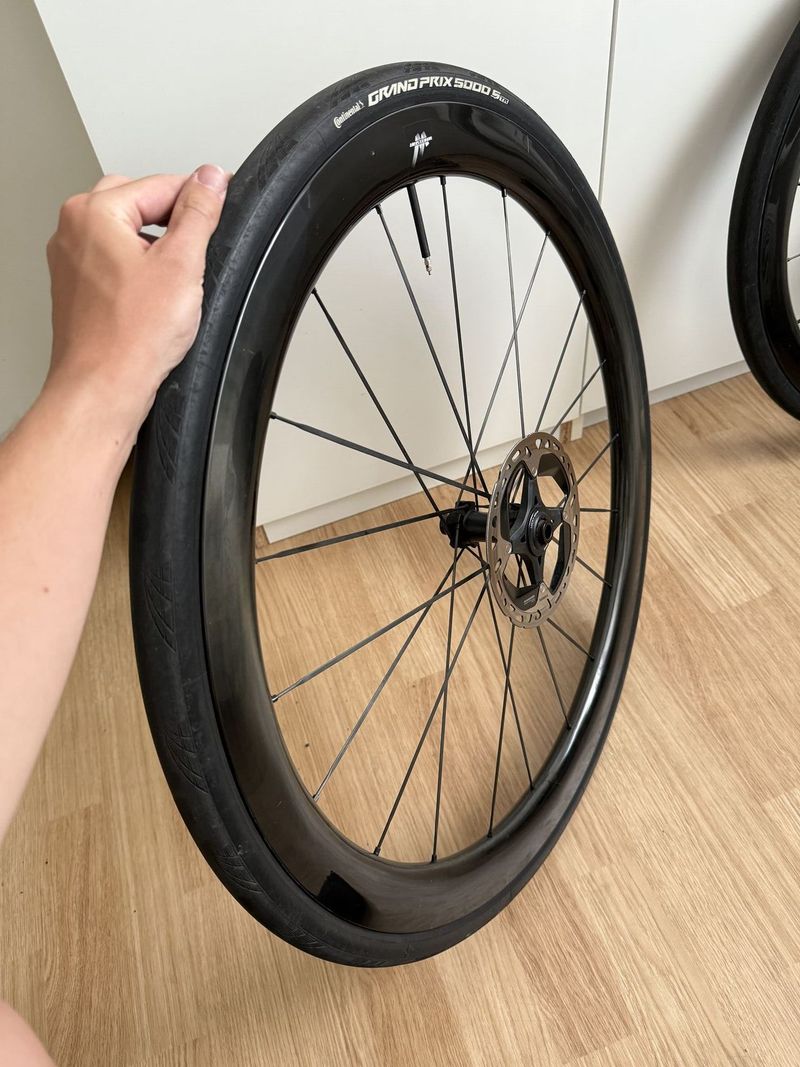Karbonová kola Farsports 45mm VÁHA 1240g