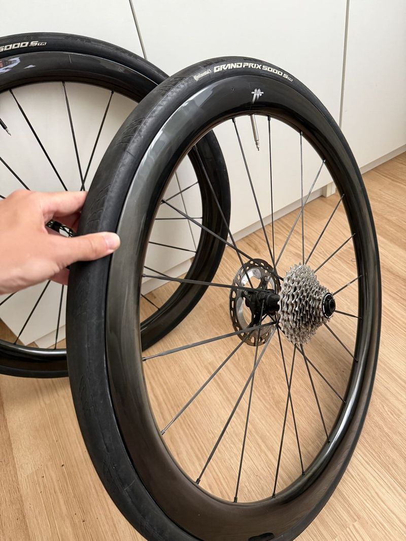 Karbonová kola Farsports 45mm VÁHA 1240g