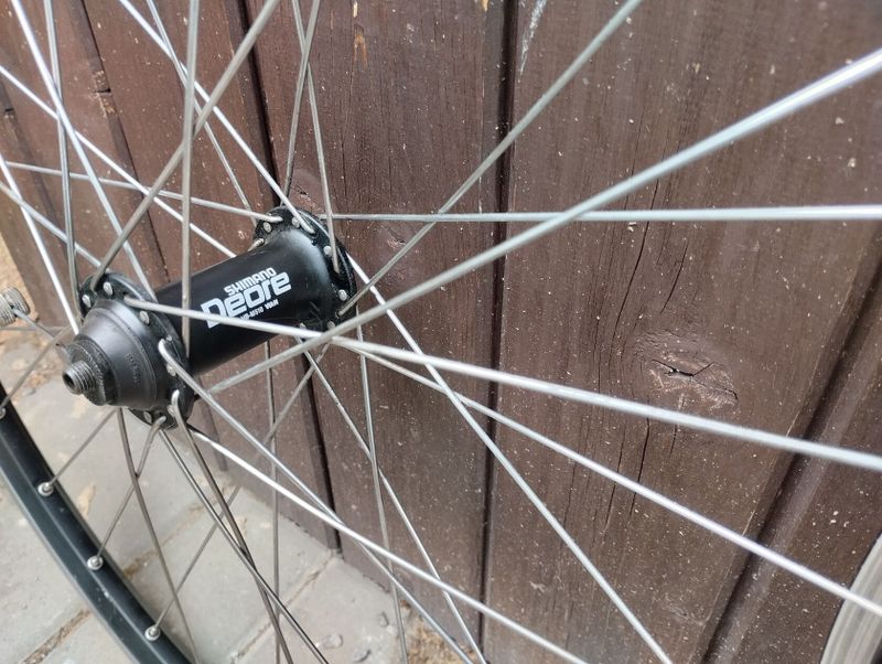 Starší zapletená kola 26" na rychloupínák - vbrake