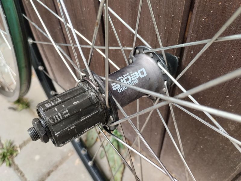 Starší zapletená kola 26" na rychloupínák - vbrake