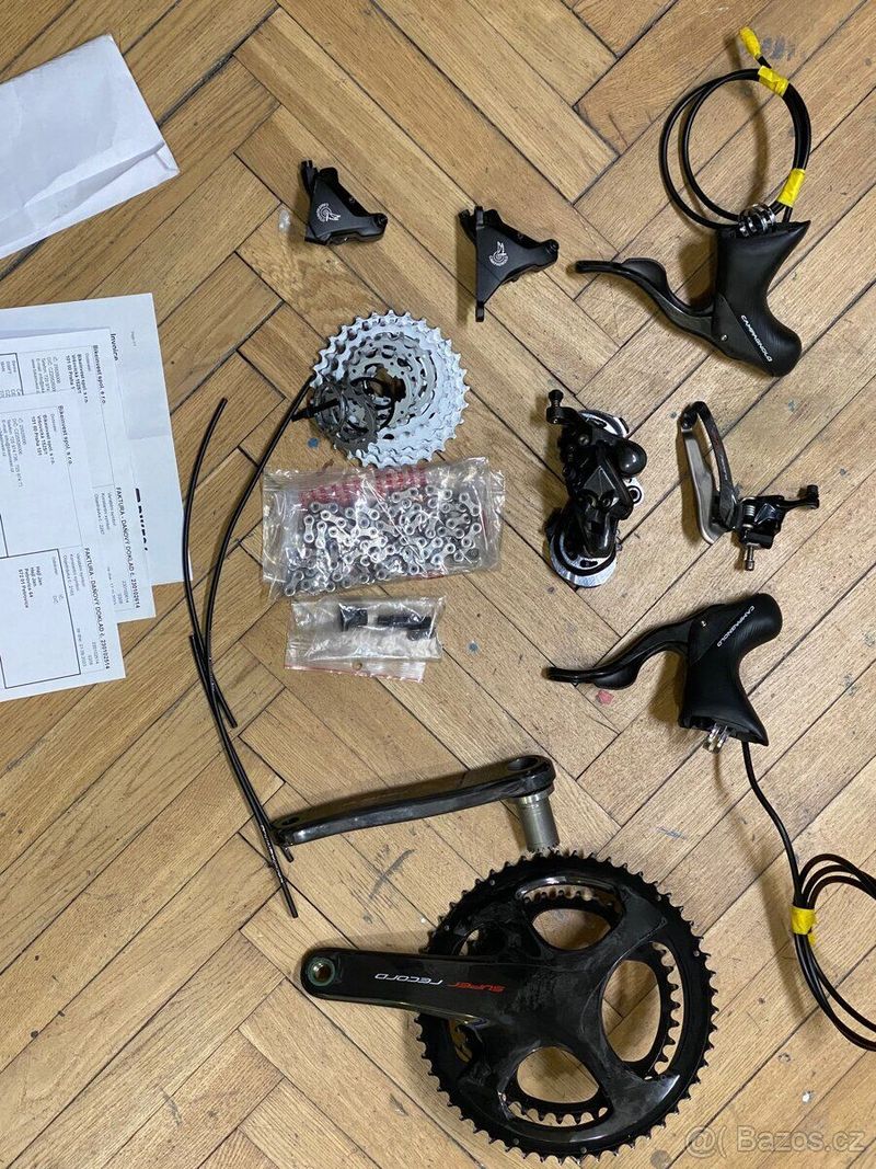 Campagnolo Super Record 2x12 sada Použité