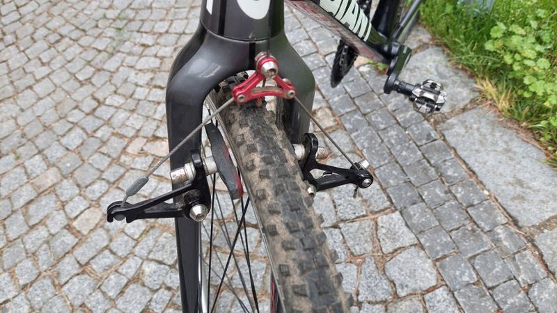 Giant TCX 1 (Shimano 105), velikost M z roku 2011, s wattmetrem Inpeak