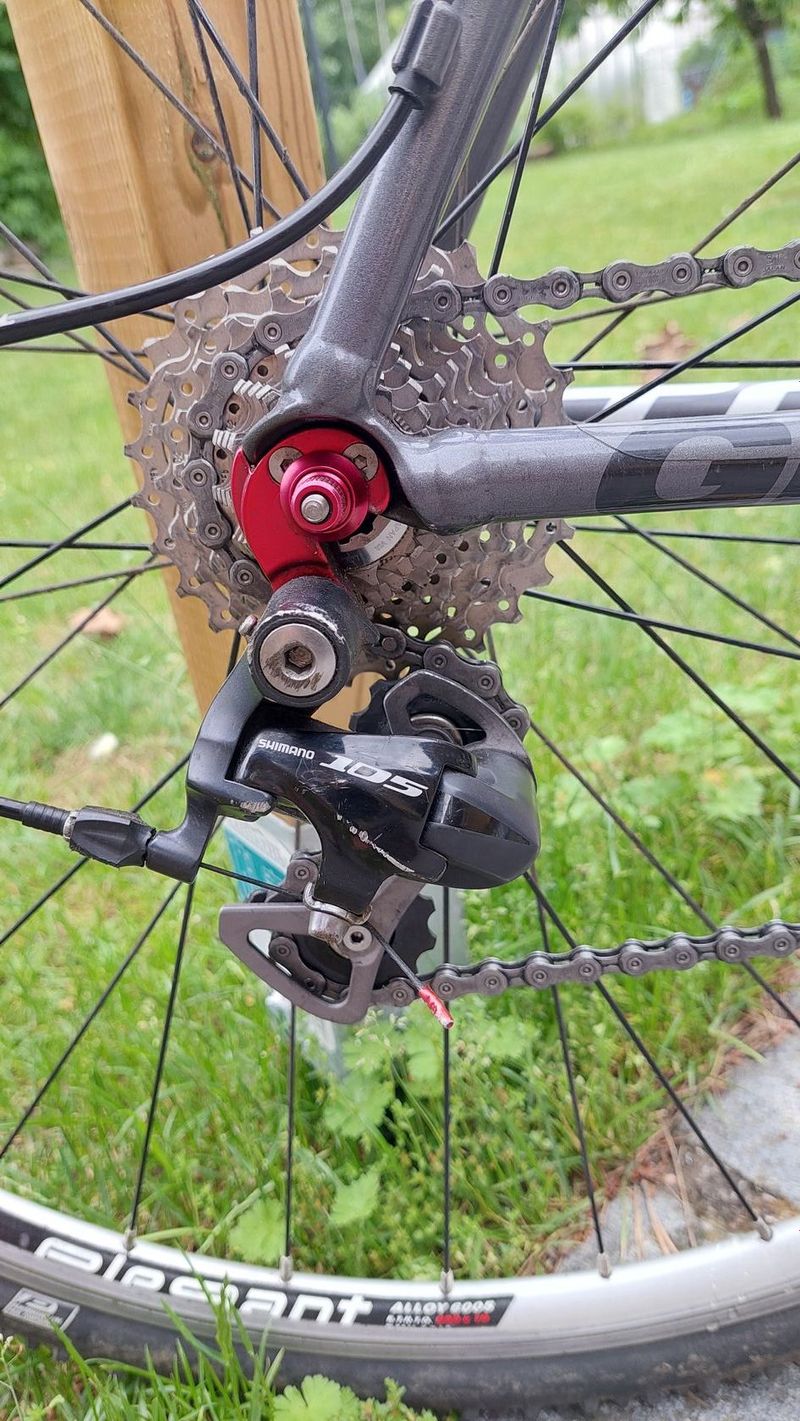 Giant TCX 1 (Shimano 105), velikost M z roku 2011, s wattmetrem Inpeak