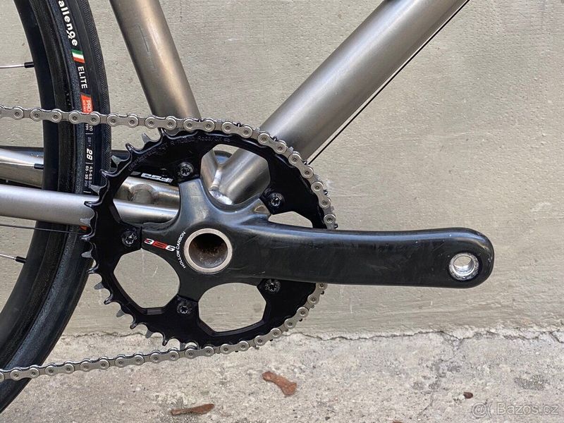 Titanové Custom kolo Cielo Rosso 6,4kg (XL) Použité