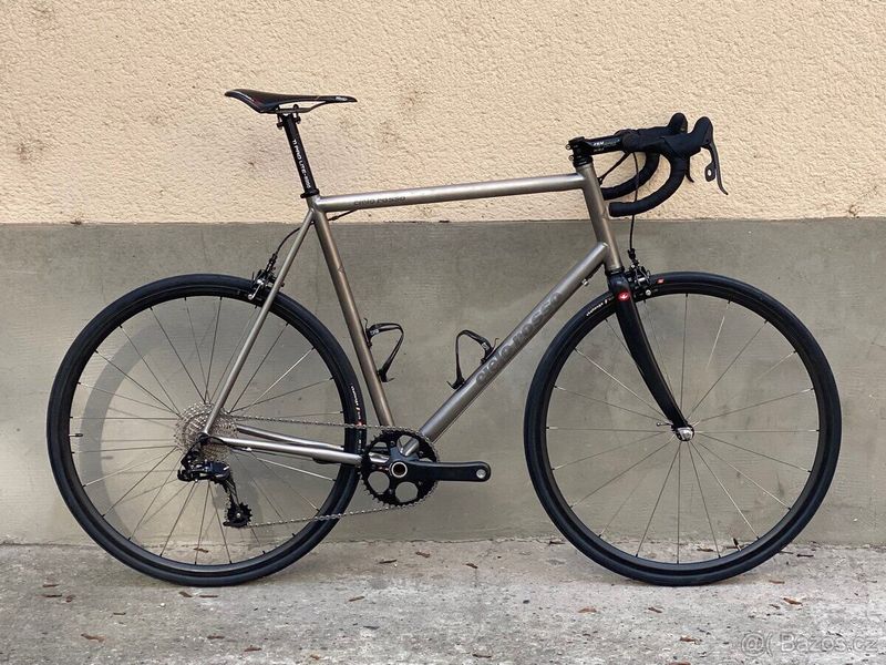 Titanové Custom kolo Cielo Rosso 6,4kg (XL) Použité