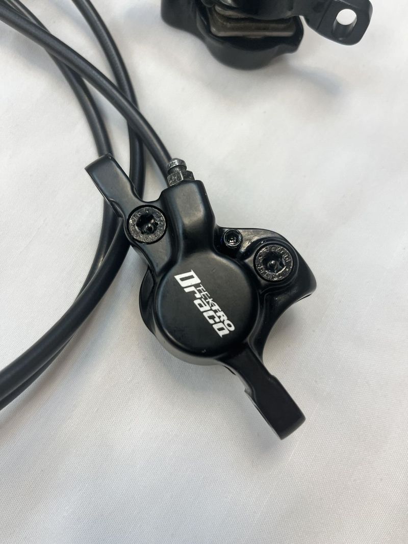 MTB brzdové páky vč. třmenů Tektro Draco na kotouče