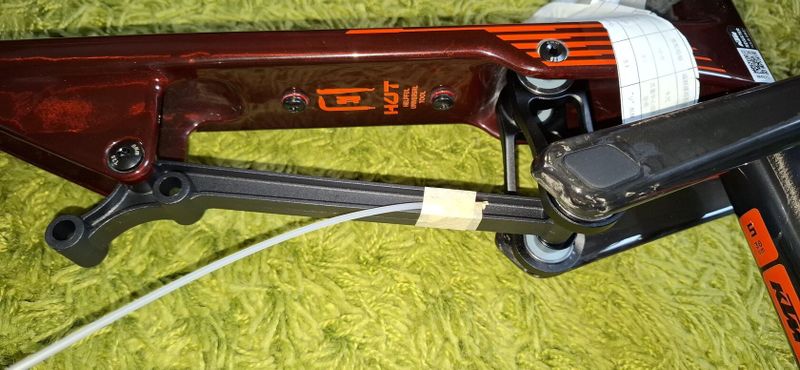 Rámový set KTM Scarp MT Esonix 120 Evo 3 - vel.S