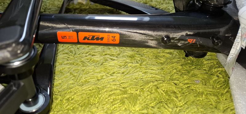 Rámový set KTM Scarp MT Esonix 120 Evo 3 - vel.S