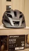 GIRO Radix Mat Metalic Black/Lime velikost M, nová