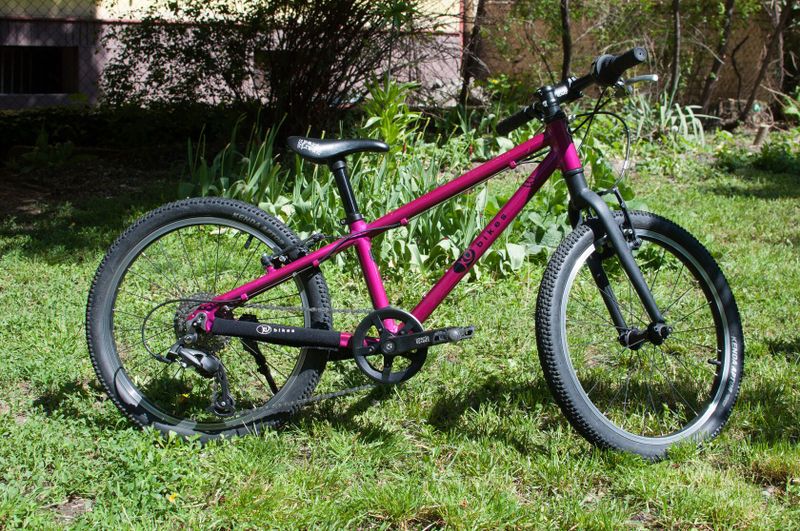Dětské kolo Kubikes 20L růžová glazura 1x8