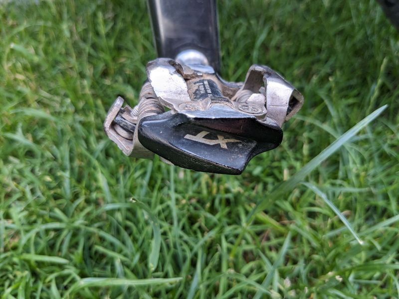 SPD pedály Shimano XT s titanovými osami - 290g