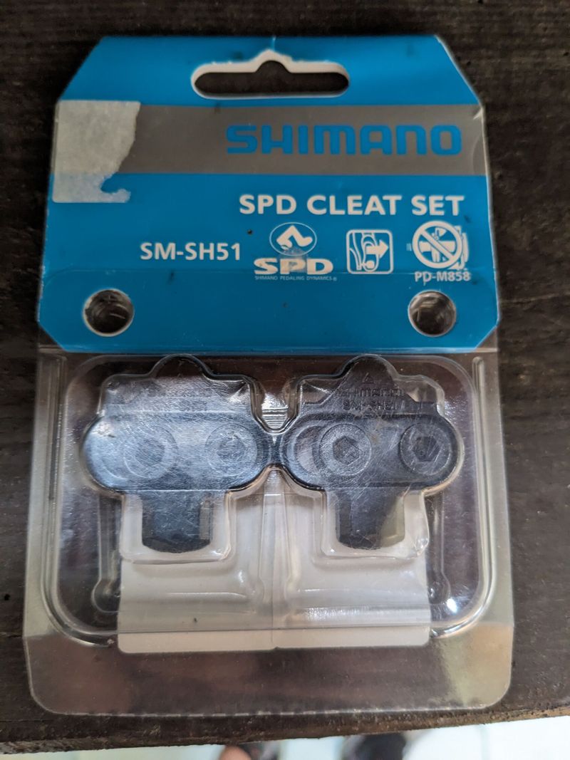 SPD pedály Shimano XT s titanovými osami - 290g