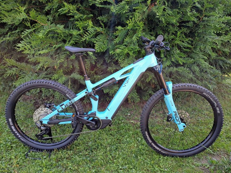 elektrokolo Cube Stereo Hybrid ONE77 HPC RACE 800 - Dazzle´n´black - 29/27,5"