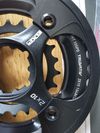 nový převodník TruvativSRAM MTB GXP 2x10 22 36T zubů a roztečí 64 104 BCD Materiál 7075-T6 aluminium