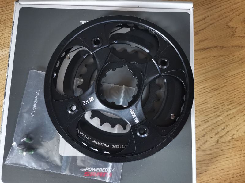 nový převodník TruvativSRAM MTB GXP 2x10 22 36T zubů a roztečí 64 104 BCD Materiál 7075-T6 aluminium