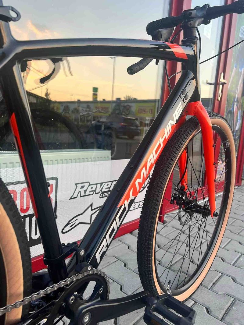 🔥🔥 SLEVA 36.000Kč - 43%🔥🔥 Rock Machine GravelRide 200 černá/oranžová - XL 