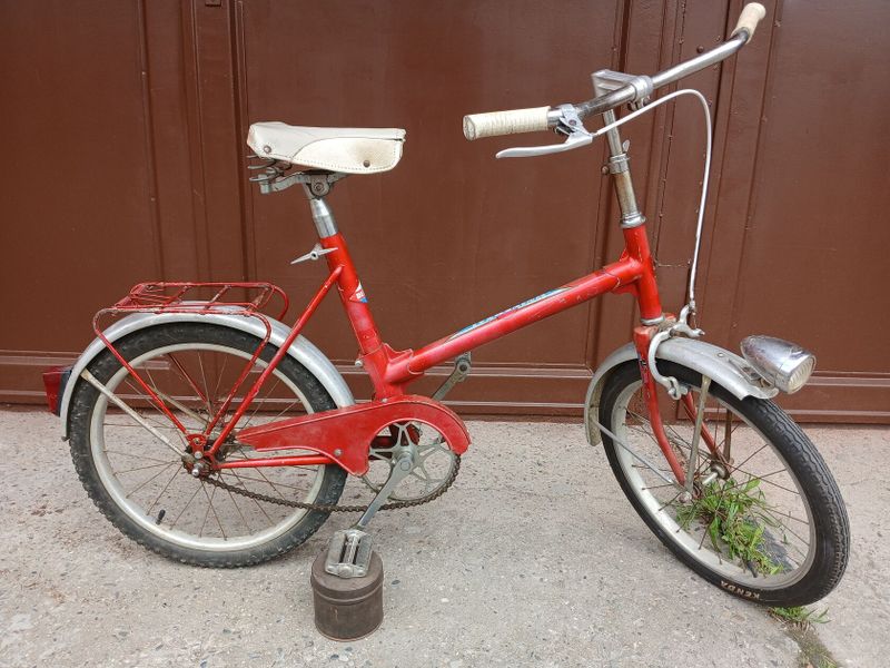 Skládací kolo.