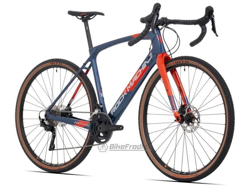 ROCK MACHINE Gravelride CRB 700, Gloss Metallic Navy/Silver/Orange