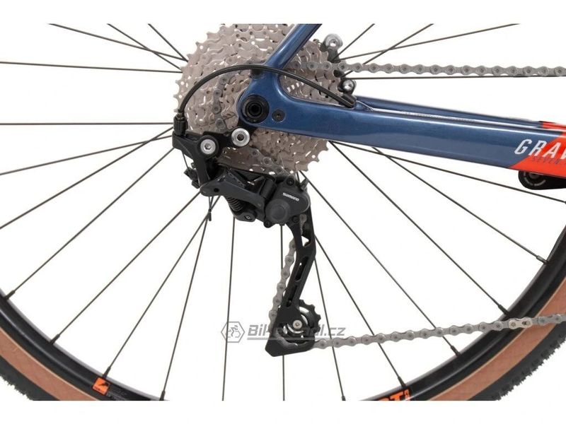 ROCK MACHINE Gravelride CRB 700, Gloss Metallic Navy/Silver/Orange