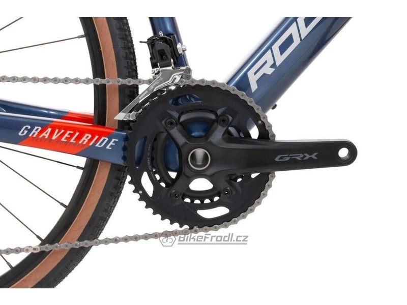 ROCK MACHINE Gravelride CRB 700, Gloss Metallic Navy/Silver/Orange