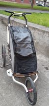 CHARIOT CX 1 - odpružený dětský vozík za kolo