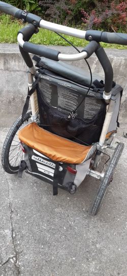 CHARIOT CX 1 - odpružený dětský vozík za kolo
