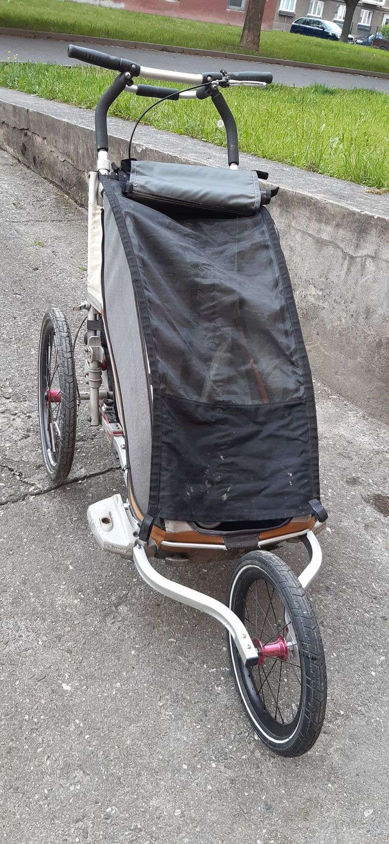 CHARIOT CX 1 - odpružený dětský vozík za kolo