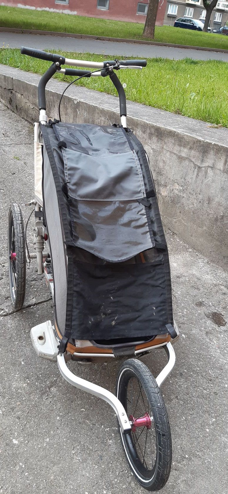 CHARIOT CX 1 - odpružený dětský vozík za kolo