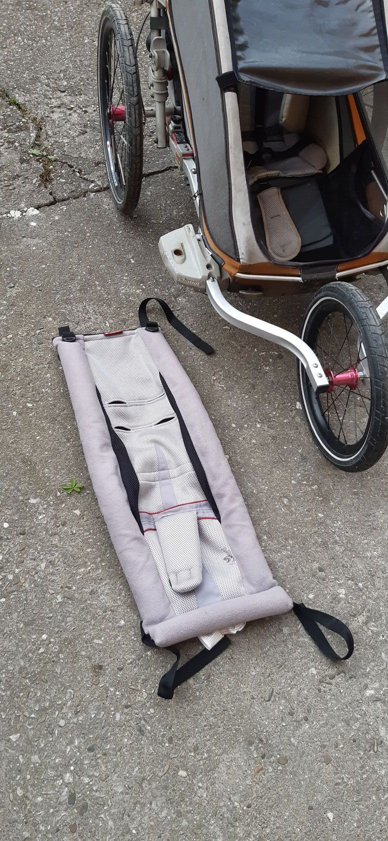 CHARIOT CX 1 - odpružený dětský vozík za kolo