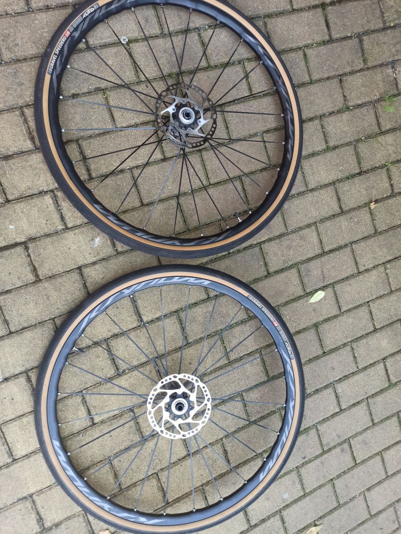 Set Mavic Ksyrium disc s pneu Tufo Speedero