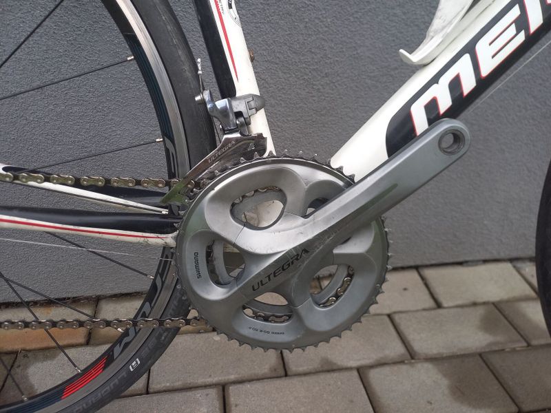 Silniční kolo Merida Alu, 2 x 10 sp., připraveno na sezonu