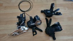 Řazení+přesmyk Shimano SLX