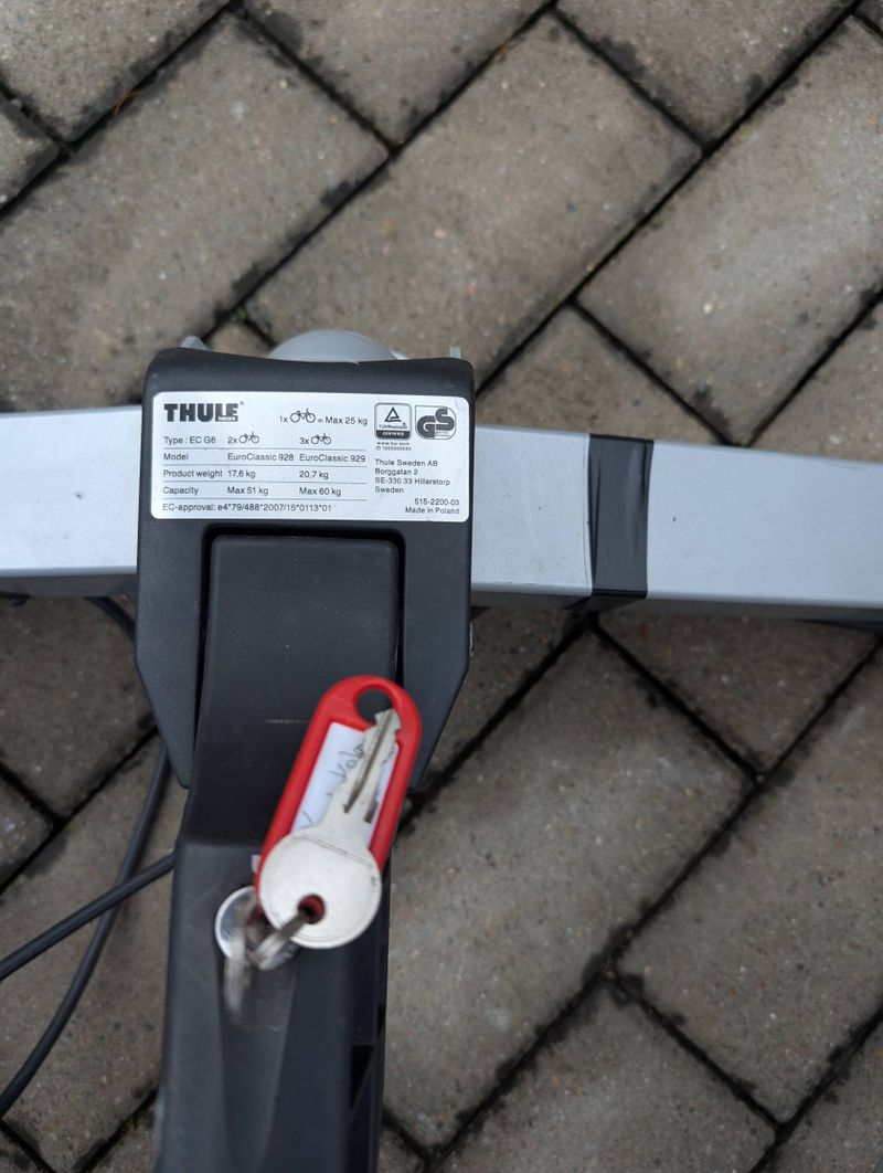 Thule EuroClassic 929 3+1 kolo