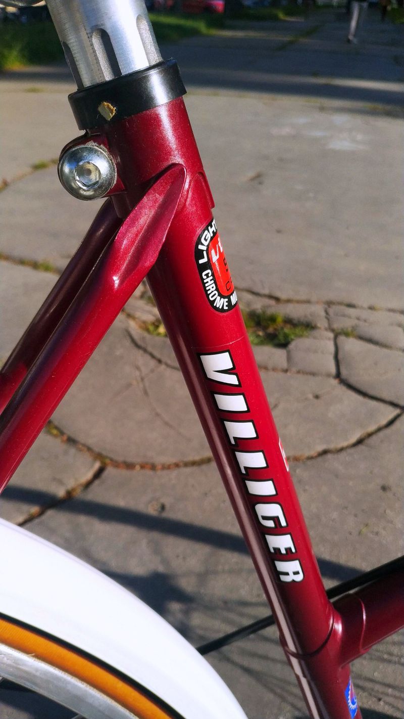 Retro dámské kolo Villiger San Bernardino 1988 Vitus 999