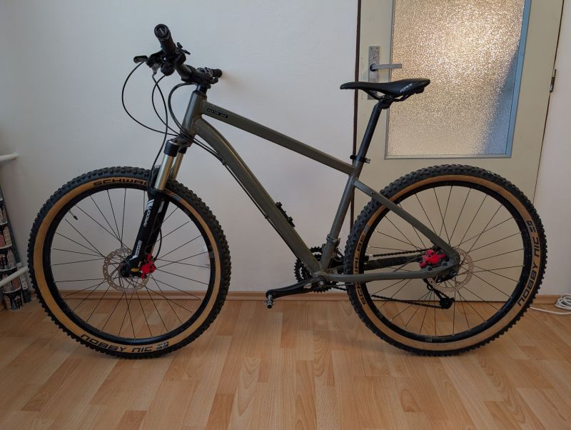 upgradované horské kolo Rockrider 540 