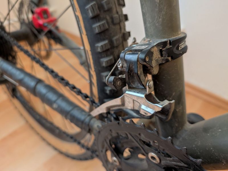 upgradované horské kolo Rockrider 540 