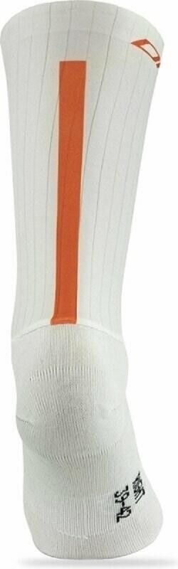 DMT Aero Race ponožky White/Orange L-XL/43-46, nové