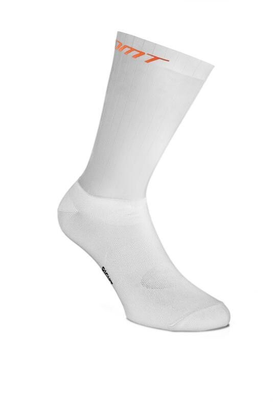 DMT Aero Race ponožky White/Orange L-XL/43-46, nové