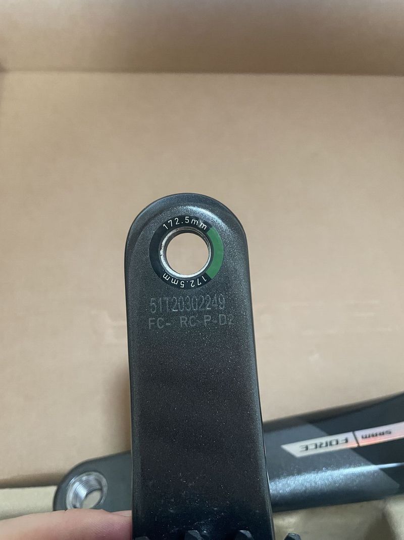 Kliky Sram Force D2, DUB 2x12 Iridescent, délka 172,5 // převodník 50/37 zubů