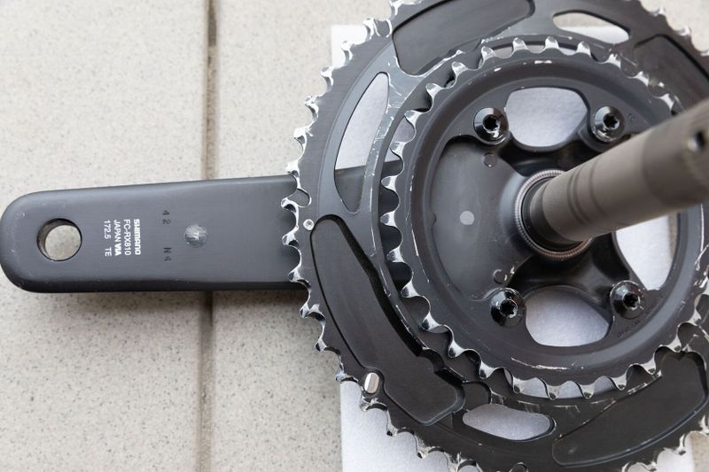 Kliky Shimano GRX FC-RX810 2x11 48/31 172.5mm - zamluveno