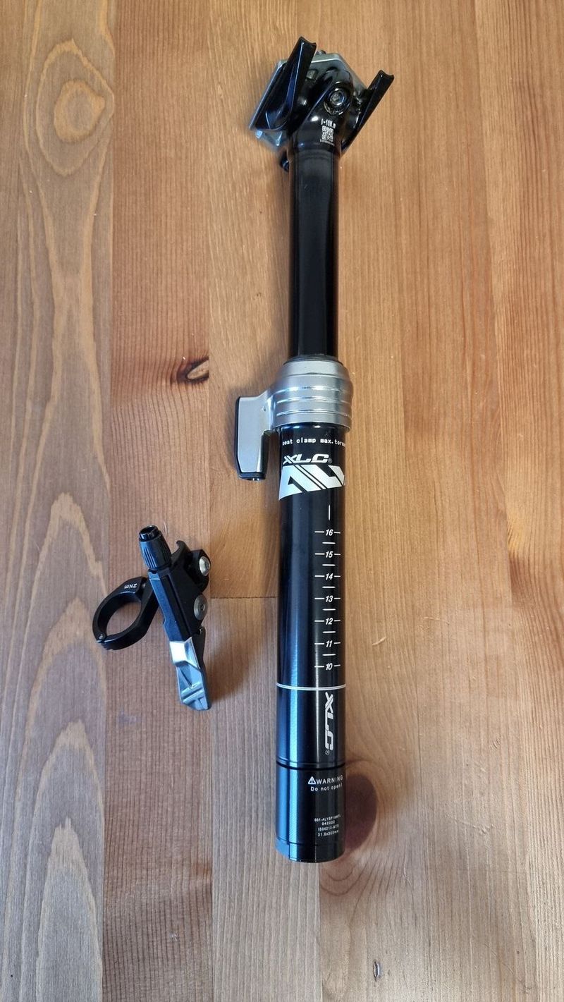 XLC teleskopická sedlovka 31.6 mm | 350 mm | 100 mm