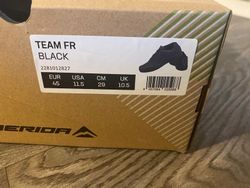 MTB boty Merida Team FR černé (EUR 45 / 29 cm)