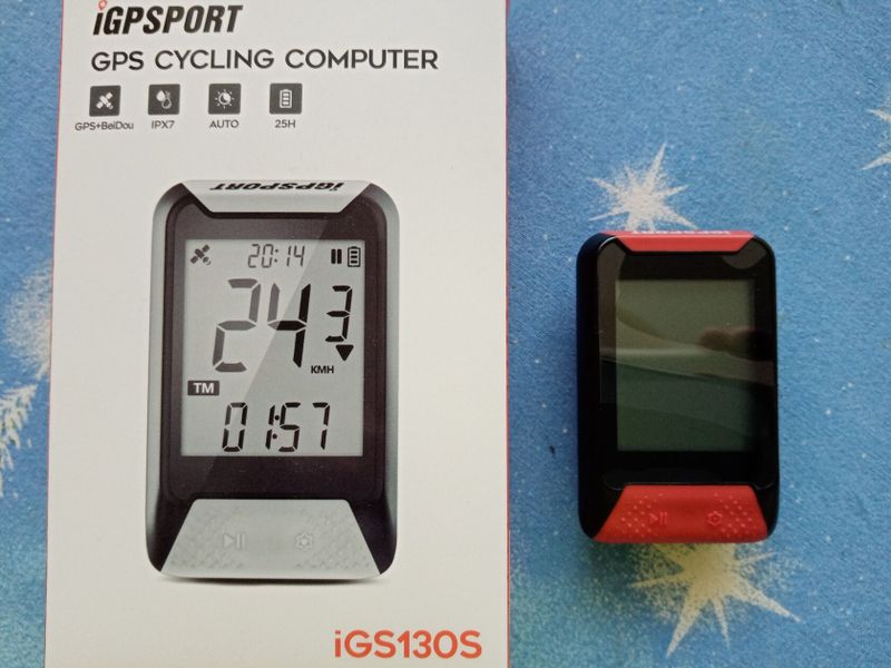 Prodám iGPSPORT iGS130S cyklistický computer s GPS navigací