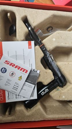 Levá klika a Power Meter Sram Rival